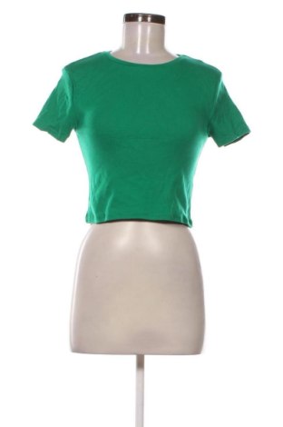 Damski T-shirt Stradivarius, Rozmiar L, Kolor Zielony, Cena 45,99 zł