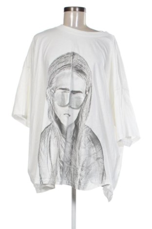 Dámske tričko Studio Untold by Ulla Popken, Veľkosť 3XL, Farba Biela, Cena  24,78 €