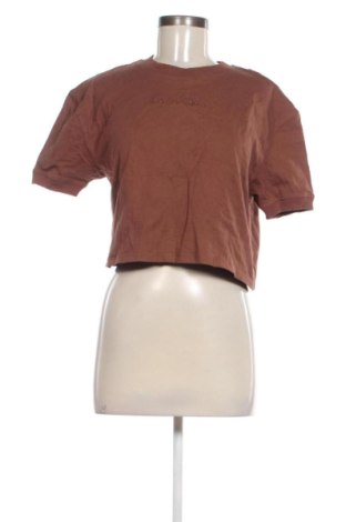 Γυναικείο t-shirt Tally Weijl, Μέγεθος L, Χρώμα Καφέ, Τιμή 8,99 €