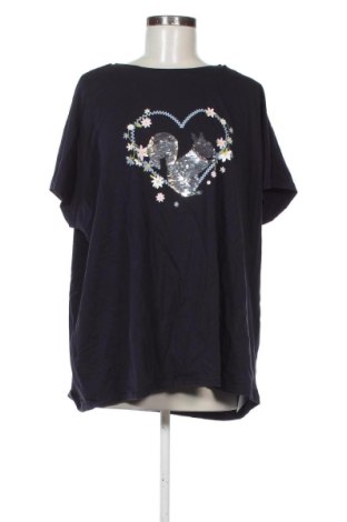 Damen T-Shirt Tchibo, Größe XXL, Farbe Blau, Preis 8,99 €