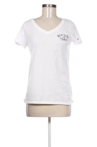 Γυναικείο t-shirt Tommy Jeans, Μέγεθος S, Χρώμα Λευκό, Τιμή 20,99 €