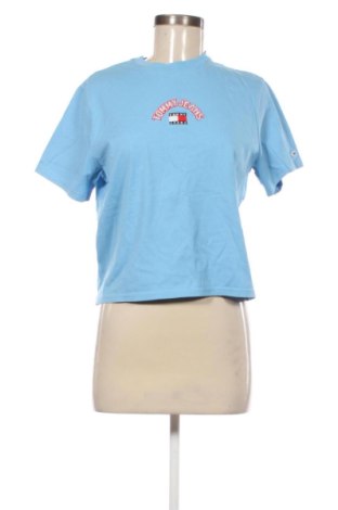 Damski T-shirt Tommy Jeans, Rozmiar S, Kolor Niebieski, Cena 91,09 zł