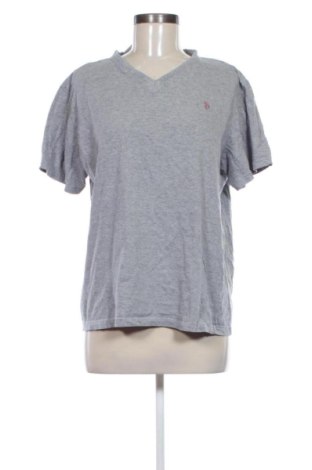 Γυναικείο t-shirt U.S. Polo Assn., Μέγεθος XL, Χρώμα Γκρί, Τιμή 16,99 €