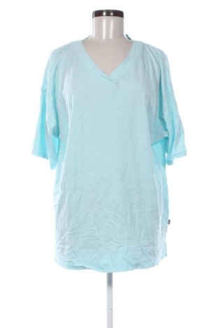 Damski T-shirt Ulla Popken, Rozmiar XXL, Kolor Niebieski, Cena 48,99 zł