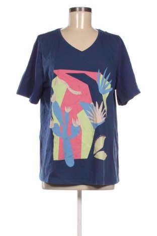 Dámske tričko Ulla Popken, Veľkosť L, Farba Modrá, Cena  10,95 €