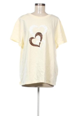 Damen T-Shirt Unbranded, Größe XXL, Farbe Gelb, Preis 11,99 €