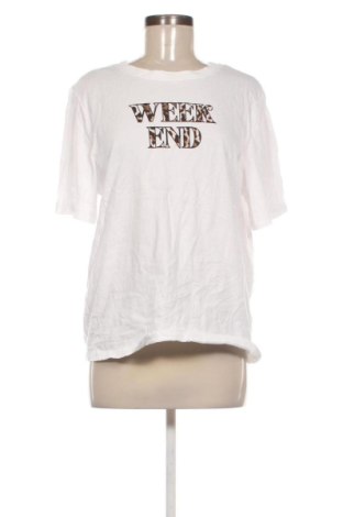 Γυναικείο t-shirt Unbranded, Μέγεθος XL, Χρώμα Λευκό, Τιμή 10,99 €