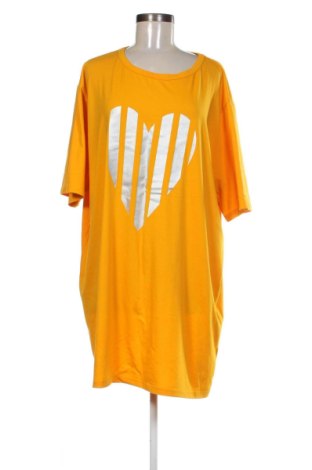 Damski T-shirt Unbranded, Rozmiar 5XL, Kolor Żółty, Cena 88,47 zł