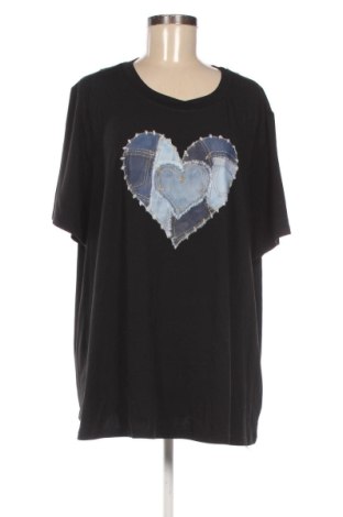 Dámske tričko Unbranded, Veľkosť 4XL, Farba Čierna, Cena  9,84 €