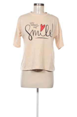 Damen T-Shirt Unbranded, Größe S, Farbe Beige, Preis € 11,99