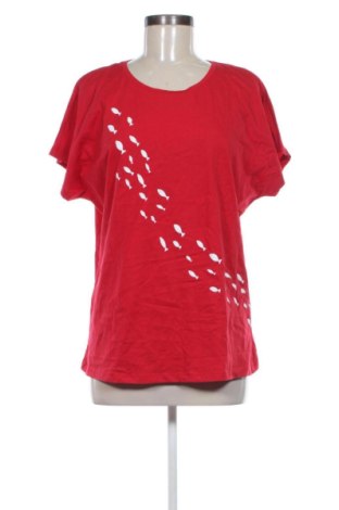 Damen T-Shirt Unbranded, Größe L, Farbe Rot, Preis 11,99 €