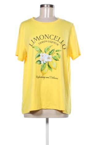 Γυναικείο t-shirt Unbranded, Μέγεθος XL, Χρώμα Κίτρινο, Τιμή 10,99 €