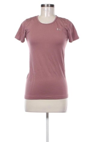 Γυναικείο t-shirt Under Armour, Μέγεθος M, Χρώμα Σάπιο μήλο, Τιμή 16,99 €