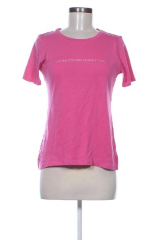 Damen T-Shirt United Colors Of Benetton, Größe S, Farbe Rosa, Preis € 10,99