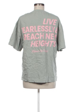 Γυναικείο t-shirt Zara, Μέγεθος M, Χρώμα Πράσινο, Τιμή 6,99 €