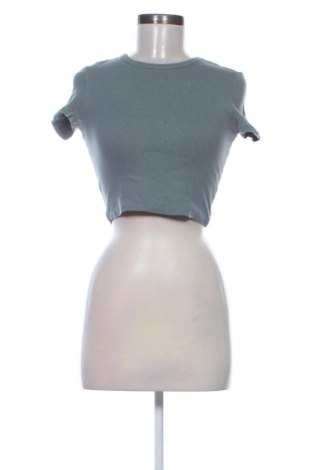Γυναικείο t-shirt Zara, Μέγεθος S, Χρώμα Πράσινο, Τιμή 7,99 €