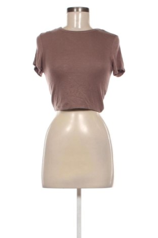 Damen T-Shirt Zara, Größe L, Farbe Braun, Preis € 7,99