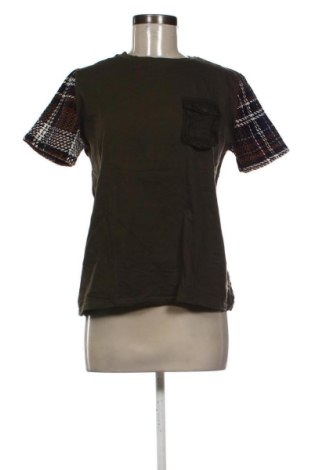 Damski T-shirt Zara, Rozmiar L, Kolor Zielony, Cena 29,99 zł