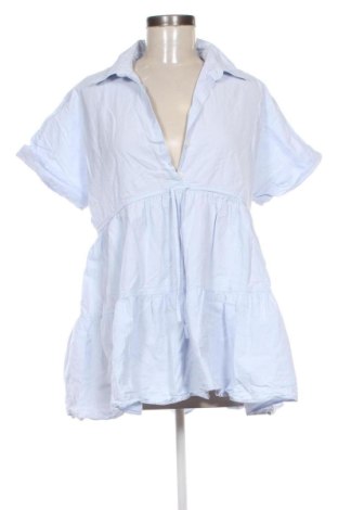 Tricou de femei Zara, Mărime S, Culoare Albastru, Preț 62,82 Lei