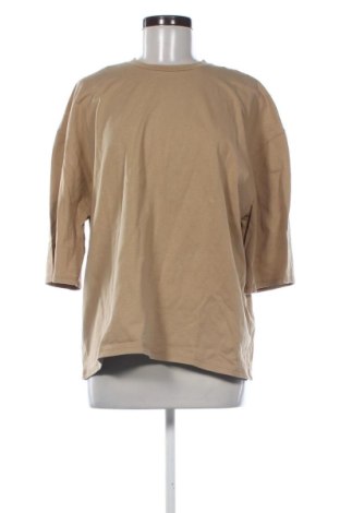 Дамска тениска Zara, Размер L, Цвят Кафяв, Цена 9,92 €