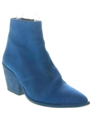 Damskie botki Alba Moda, Rozmiar 39, Kolor Niebieski, Cena 464,99 zł