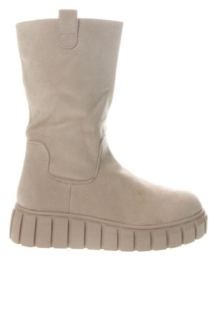 Γυναικεία μποτάκια Lucky shoes, Μέγεθος 38, Χρώμα Εκρού, Τιμή 68,99 €