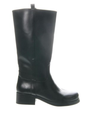 Cizme de damă Bershka, Mărime 39, Culoare Negru, Preț 151,55 Lei