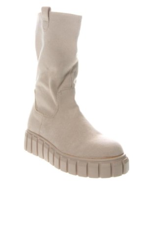 Дамски ботуши Lucky shoes, Размер 38, Цвят Бежов, Цена 80,78 €