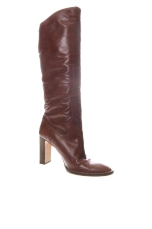 Γυναικείες μπότες Zara, Μέγεθος 40, Χρώμα Καφέ, Τιμή 55,59 €