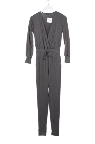 Langer Damen-Overall Fashion nova, Größe XXS, Farbe Grau, Preis 31,99 €