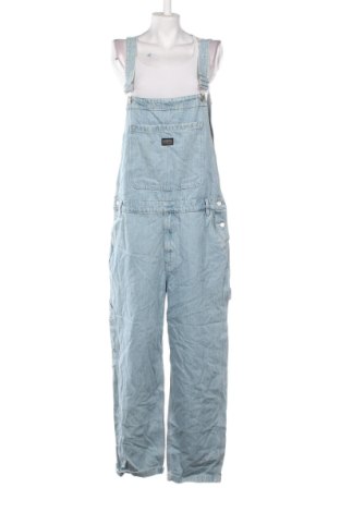 Salopetă lungă de damă Pull&Bear, Mărime L, Culoare Albastru, Preț 151,99 Lei, #135968802