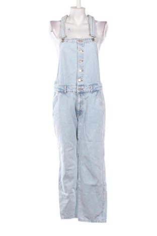 Дамски дълъг гащеризон Pull&Bear, Размер L, Цвят Син, Цена 24,55 €