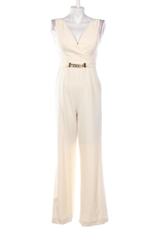 Langer Damen-Overall Unbranded, Größe XS, Farbe Ecru, Preis 24,55 €