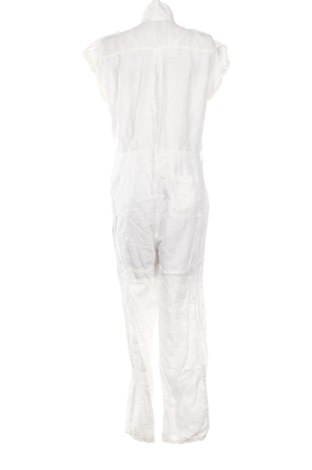 Дамски дълъг гащеризон Zara, Размер M, Цвят Бял, Цена 21,00 €