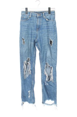 Дамски дънки Bershka, Размер XXS, Цвят Син, Цена 15,33 €