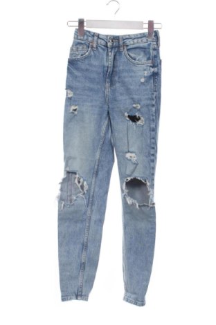 Дамски дънки Bershka, Размер XXS, Цвят Син, Цена 15,00 €