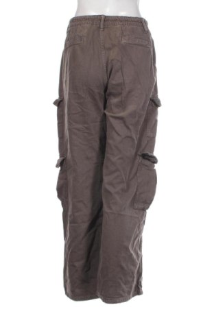 Blugi de femei Bershka, Mărime L, Culoare Maro, Preț 91,99 Lei