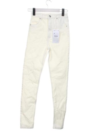 Damen Jeans Bershka, Größe XS, Farbe Ecru, Preis € 23,99