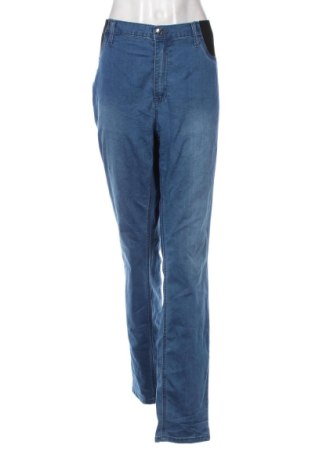 Damskie jeansy Bpc Bonprix Collection, Rozmiar XXL, Kolor Niebieski, Cena 80,38 zł