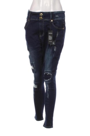 Damen Jeans Chic, Größe L, Farbe Blau, Preis 30,99 €