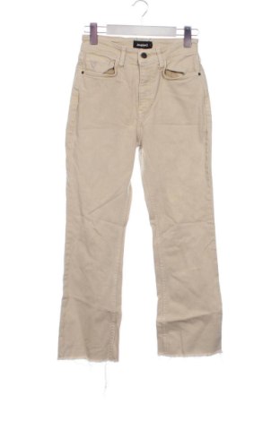 Dámske džínsy  Desigual, Veľkosť XS, Farba Béžová, Cena  45,95 €
