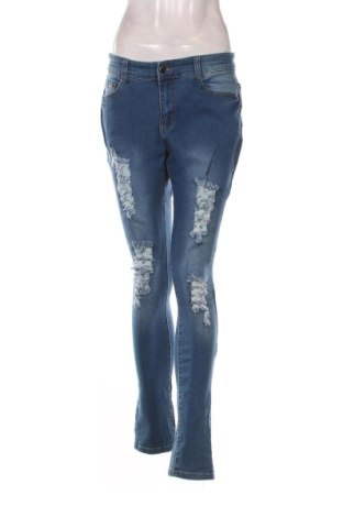 Dámske džínsy  Fashion nova, Veľkosť L, Farba Modrá, Cena  15,95 €