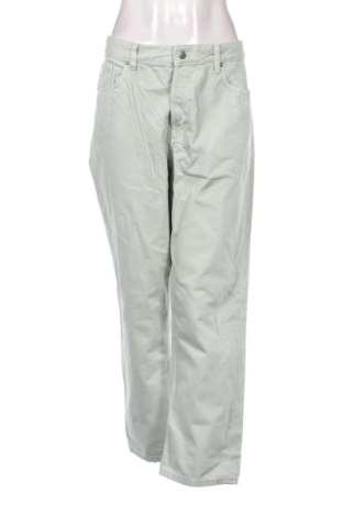 Damskie jeansy H&M, Rozmiar XL, Kolor Zielony, Cena 128,60 zł