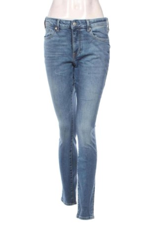 Damskie jeansy H&M, Rozmiar L, Kolor Niebieski, Cena 78,99 zł