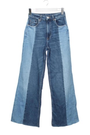Damskie jeansy H&M Divided, Rozmiar XXS, Kolor Niebieski, Cena 78,99 zł