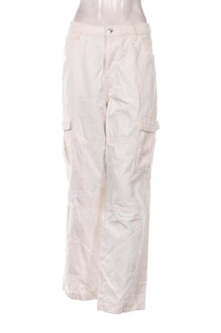 Damskie jeansy H&M Divided, Rozmiar XL, Kolor Biały, Cena 78,99 zł