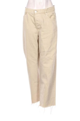 Damskie jeansy Lindex, Rozmiar XXL, Kolor Beżowy, Cena 78,99 zł