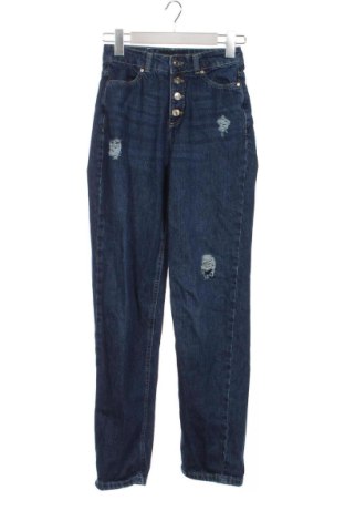 Damskie jeansy Mohito, Rozmiar XXS, Kolor Niebieski, Cena 80,38 zł