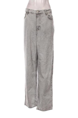 Damskie jeansy NA-KD, Rozmiar XL, Kolor Szary, Cena 110,99 zł