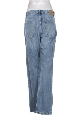 Blugi de femei Pull&Bear, Mărime L, Culoare Albastru, Preț 91,99 Lei